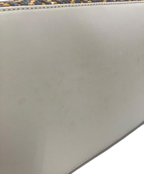 BVLGARI（ブルガリ）BVLGARI (ブルガリ) イザベラ・ロッセリーニハンドバッグ ベージュの古着・服飾アイテム