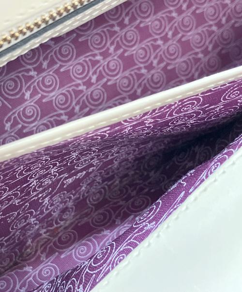 BVLGARI（ブルガリ）BVLGARI (ブルガリ) イザベラ・ロッセリーニハンドバッグ ベージュの古着・服飾アイテム
