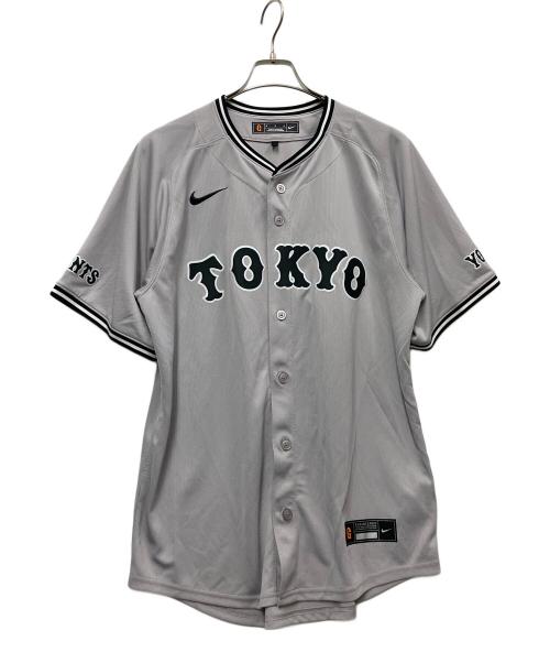 読売ジャイアンツ（ヨミウリジャイアンツ）読売ジャイアンツ (ヨミウリジャイアンツ) NIKE (ナイキ) 応援グッズ グレー サイズ:Mの古着・服飾アイテム