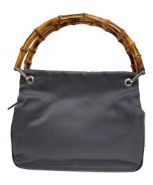 GUCCI（グッチ）の古着「バンブーハンドバッグ 000・1014」｜ブラック