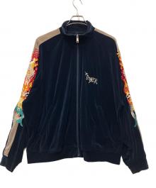 doublet（ダブレット）の古着「CHAOS EMBROIDERY TRACK JACKET」｜ネイビー