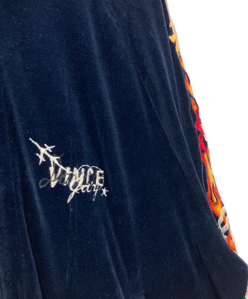 doublet（ダブレット）doublet (ダブレット) CHAOS EMBROIDERY TRACK JACKET ネイビー サイズ:Lの古着・服飾アイテム