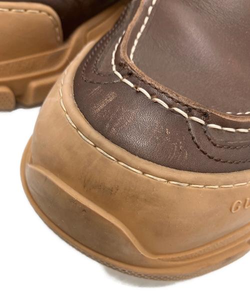 GUCCI（グッチ）GUCCI (グッチ) BOATREK SNEAKER ブラウン×ベージュ サイズ:9の古着・服飾アイテム