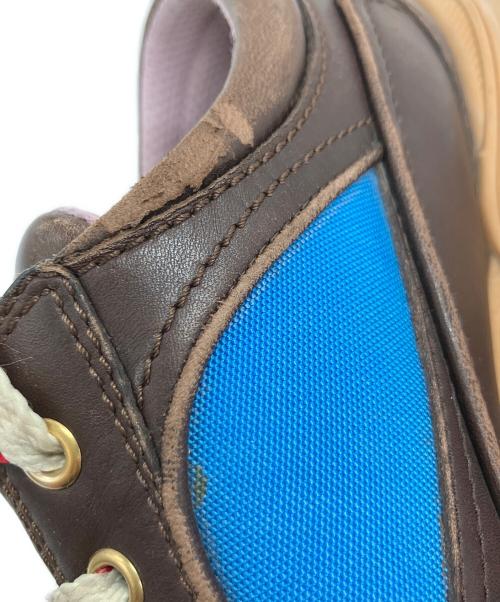 GUCCI（グッチ）GUCCI (グッチ) BOATREK SNEAKER ブラウン×ベージュ サイズ:9の古着・服飾アイテム