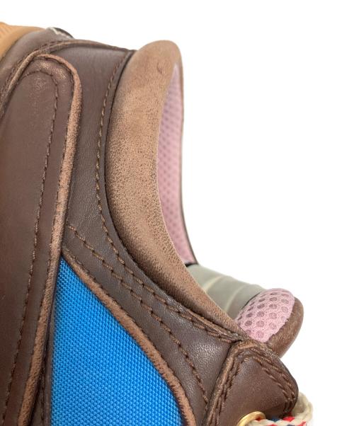 GUCCI（グッチ）GUCCI (グッチ) BOATREK SNEAKER ブラウン×ベージュ サイズ:9の古着・服飾アイテム