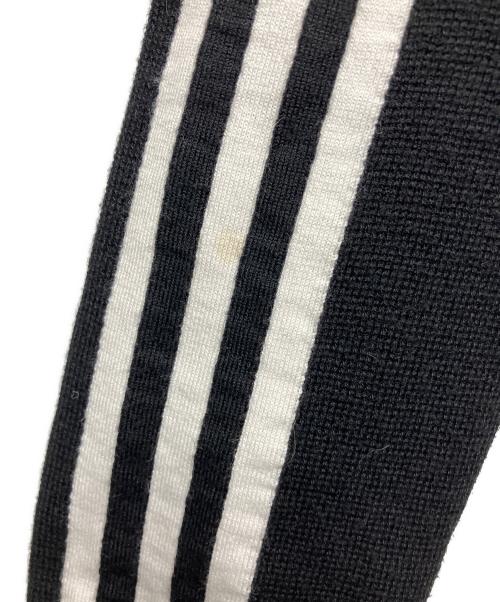 adidas（アディダス）adidas (アディダス) 長袖ライニングフルジップセーター ブラック サイズ:Mの古着・服飾アイテム