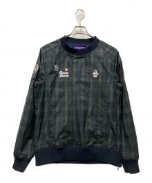 BEAMS GOLF（ビームスゴルフ）の古着「ゴルフウェア(トップス)」｜ネイビー×グリーン
