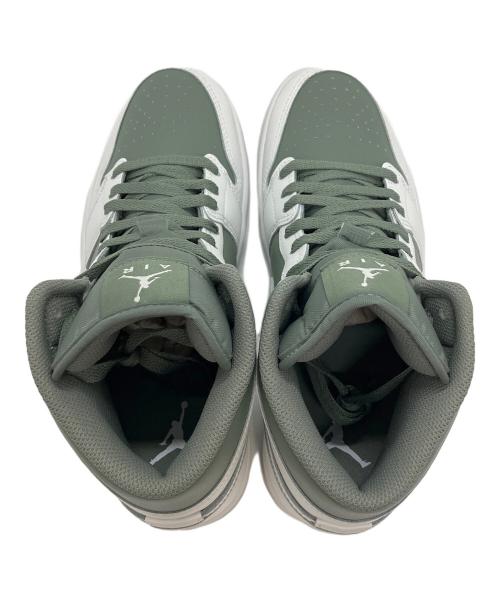 NIKE（ナイキ）NIKE (ナイキ) ハイカットスニーカー グリーン×ホワイト サイズ:27の古着・服飾アイテム