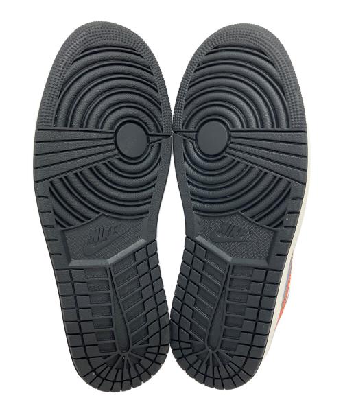 NIKE（ナイキ）NIKE (ナイキ) ローカットスニーカー ブラック×オレンジ×ホワイト サイズ:27の古着・服飾アイテム