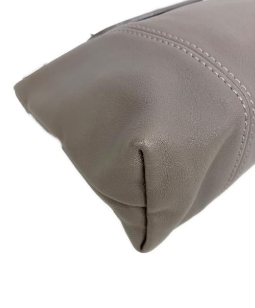 LONGCHAMP（ロンシャン）LONGCHAMP (ロンシャン) ル・プリアージュ　ショルダーバッグ グレージュの古着・服飾アイテム