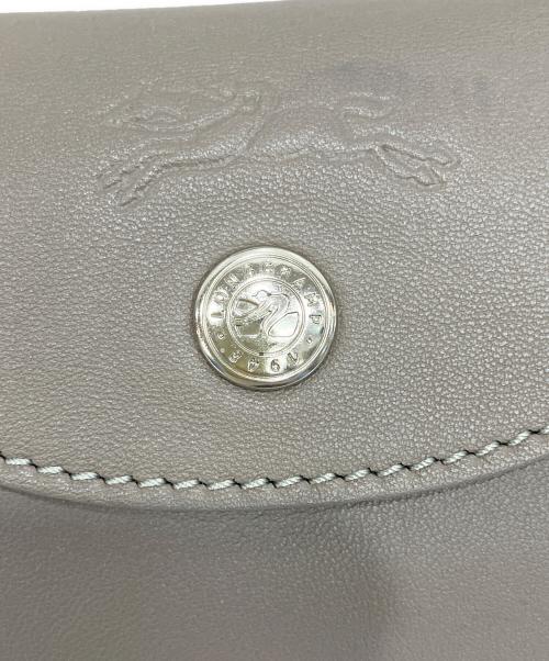 LONGCHAMP（ロンシャン）LONGCHAMP (ロンシャン) ル・プリアージュ　ショルダーバッグ グレージュの古着・服飾アイテム