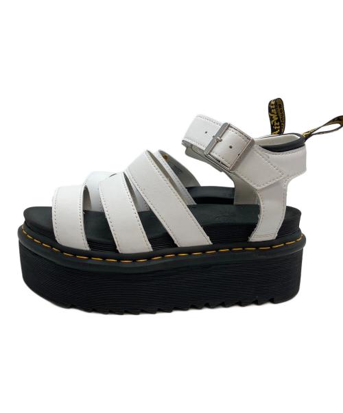 Dr.Martens（ドクターマーチン）Dr.Martens (ドクターマーチン) サンダル ホワイト×ブラック サイズ:6の古着・服飾アイテム