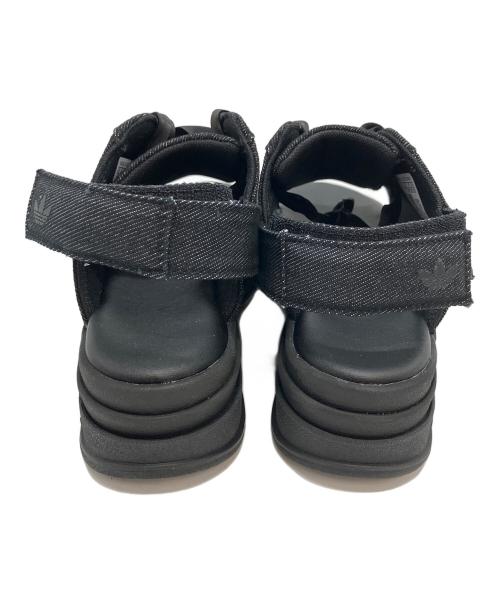 adidas（アディダス）adidas (アディダス) GAZELLE BOLD SANDALS ブラック×グレー サイズ:23.5の古着・服飾アイテム
