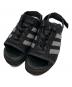adidas（アディダス）の古着「GAZELLE BOLD SANDALS」｜ブラック×グレー