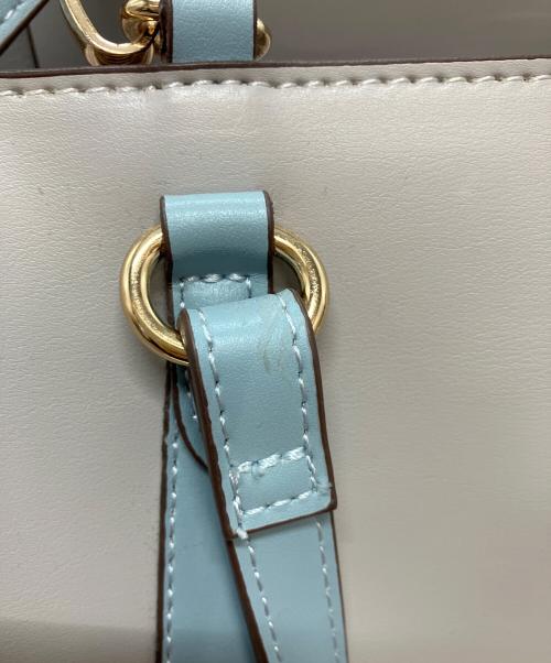 KITAMURA（キタムラ）KITAMURA (キタムラ) ショルダーバッグ グレー×ブルーの古着・服飾アイテム