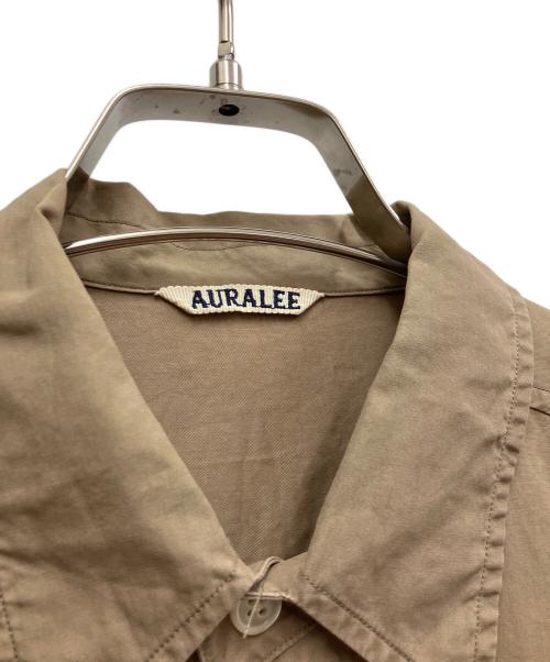 AURALEE（オーラリー）AURALEE (オーラリー) 半袖シャツ ブラウン サイズ:XLの古着・服飾アイテム