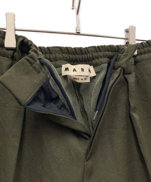 MARNI（マルニ）MARNI (マルニ) テーパードパンツ グリーン サイズ:44の古着・服飾アイテム