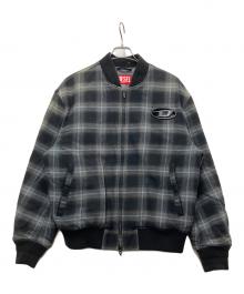 DIESEL（ディーゼル）の古着「Padded Bomber Jacket」｜ブラック