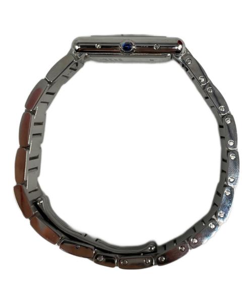 Cartier（カルティエ）Cartier (カルティエ) Tank Must LM タンクマストLM Ref.WSTA0052 ホワイト文字盤 ホワイト サイズ:LMの古着・服飾アイテム