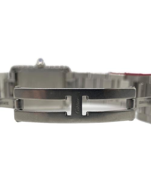 Cartier（カルティエ）Cartier (カルティエ) Tank Must LM タンクマストLM Ref.WSTA0052 ホワイト文字盤 ホワイト サイズ:LMの古着・服飾アイテム