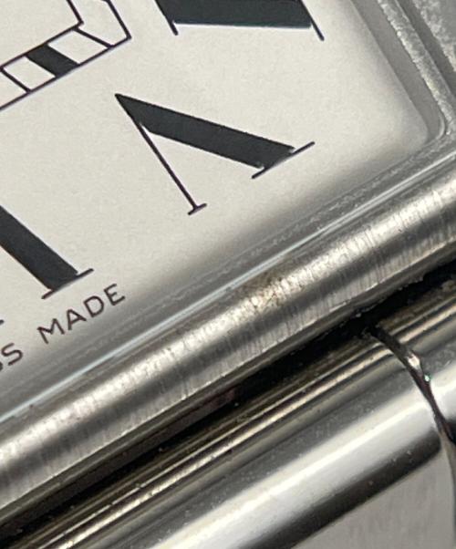 Cartier（カルティエ）Cartier (カルティエ) Tank Must LM タンクマストLM Ref.WSTA0052 ホワイト文字盤 ホワイト サイズ:LMの古着・服飾アイテム