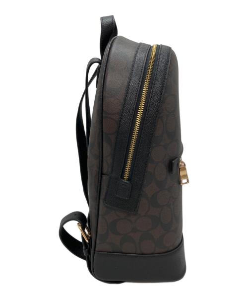 COACH（コーチ）COACH (コーチ) ケンリー バックパック ブラウン×ブラックの古着・服飾アイテム