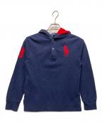 POLO RALPH LAURENポロ・ラルフローレン）の古着「ビッグポニーパーカー」｜ネイビー×レッド