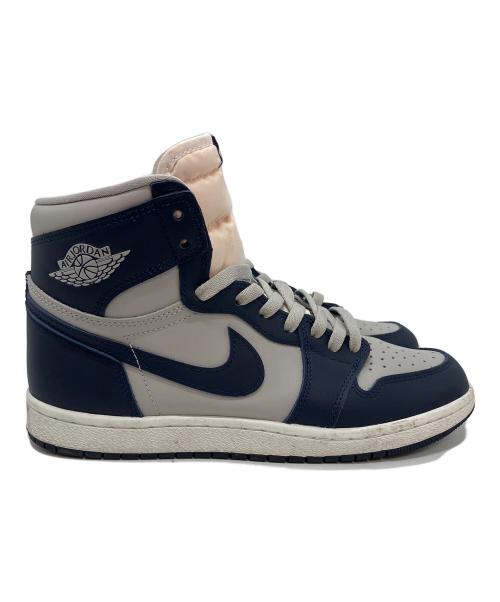 NIKE（ナイキ）NIKE (ナイキ) ハイカットスニーカー ネイビー×グレー サイズ:27の古着・服飾アイテム