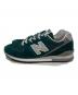 NEW BALANCE (ニューバランス) ローカットスニーカー グリーン サイズ:26：6000円