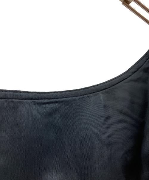 BURBERRY LONDON（バーバリーロンドン）BURBERRY LONDON (バーバリーロンドン) ノースリーブワンピース ブラック サイズ:40の古着・服飾アイテム