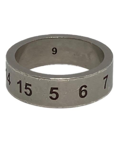 Maison Margiela（メゾンマルジェラ）Maison Margiela (メゾンマルジェラ) Numericリング シルバーカラー サイズ:17の古着・服飾アイテム