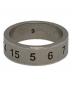 Maison Margiela（メゾンマルジェラ）の古着「Numericリング」｜シルバーカラー