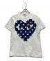 PLAY COMME des GARCONS（プレイコムデギャルソン）の古着「半袖カットソー」｜ホワイト
