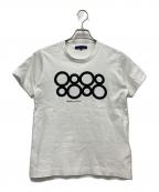 PLAY COMME des GARCONSプレイコムデギャルソン）の古着「半袖カットソー」｜ホワイト