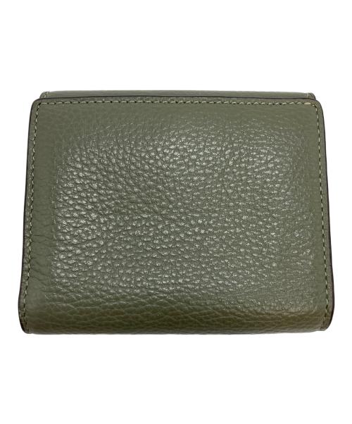 COACH（コーチ）COACH (コーチ) 3つ折り財布 グリーンの古着・服飾アイテム