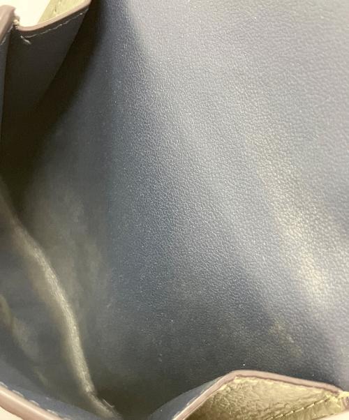 COACH（コーチ）COACH (コーチ) 3つ折り財布 グリーンの古着・服飾アイテム