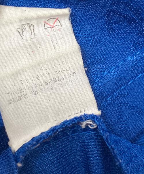 adidas（アディダス）adidas (アディダス) サッカーユニフォーム ブルー サイズ:Lの古着・服飾アイテム