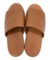 中古・古着 FitFlop (フィットフロップ) ウェッジソールサンダル ブラウン×アイボリー サイズ:25：6000円