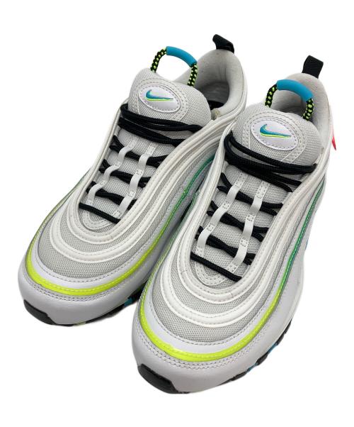 NIKE（ナイキ）NIKE (ナイキ) ローカットスニーカー ホワイト×グリーン サイズ:27の古着・服飾アイテム