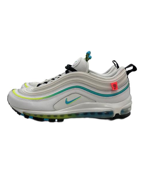 NIKE（ナイキ）NIKE (ナイキ) ローカットスニーカー ホワイト×グリーン サイズ:27の古着・服飾アイテム