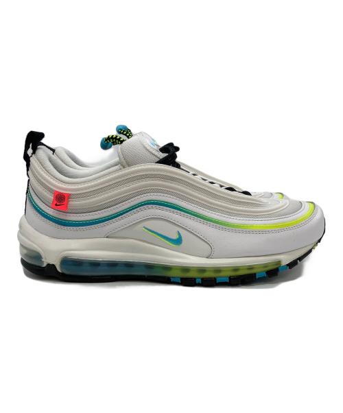 NIKE（ナイキ）NIKE (ナイキ) ローカットスニーカー ホワイト×グリーン サイズ:27の古着・服飾アイテム