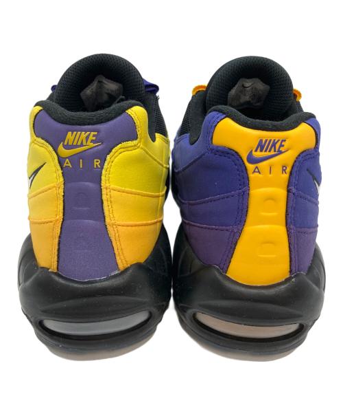 NIKE（ナイキ）NIKE (ナイキ) ローカットスニーカー ブラック×イエロー×パープル サイズ:27の古着・服飾アイテム
