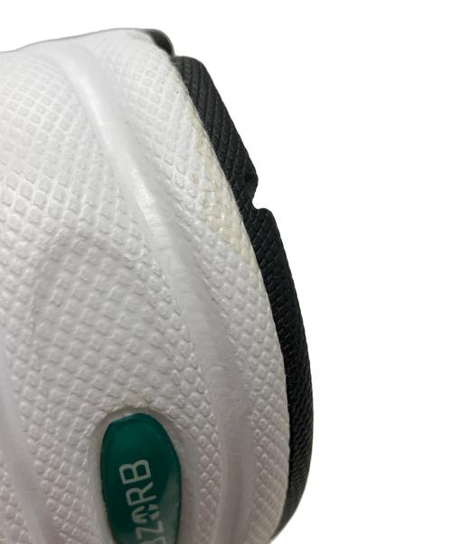 NEW BALANCE（ニューバランス）NEW BALANCE (ニューバランス) ローカットスニーカー ホワイト×グリーン サイズ:25の古着・服飾アイテム