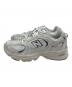 NEW BALANCE (ニューバランス) Linen Fog Overcast ホワイト×グレー サイズ:25：6000円