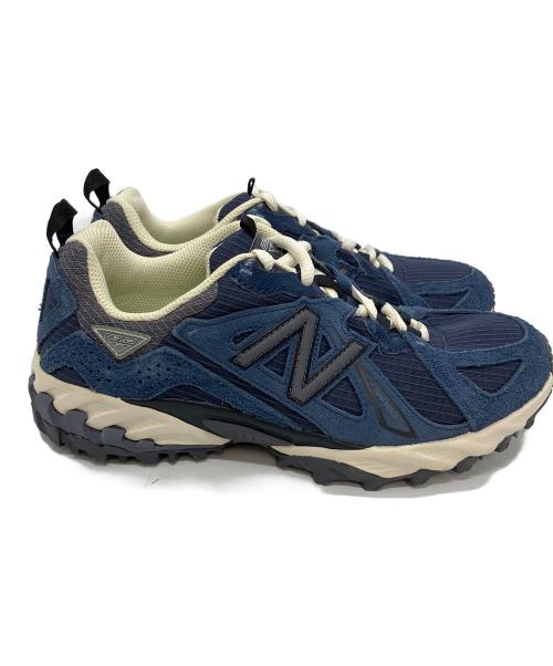 NEW BALANCE（ニューバランス）NEW BALANCE (ニューバランス) ローカットスニーカー ブルー×ホワイト サイズ:25の古着・服飾アイテム