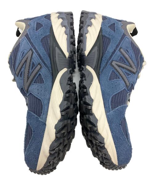 NEW BALANCE（ニューバランス）NEW BALANCE (ニューバランス) ローカットスニーカー ブルー×ホワイト サイズ:25の古着・服飾アイテム