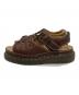 Dr.Martens (ドクターマーチン) レザーサンダル ブラウン×ブラック サイズ:24：10000円