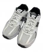 NEW BALANCEニューバランス）の古着「ローカットスニーカー」｜ブラック×ホワイト