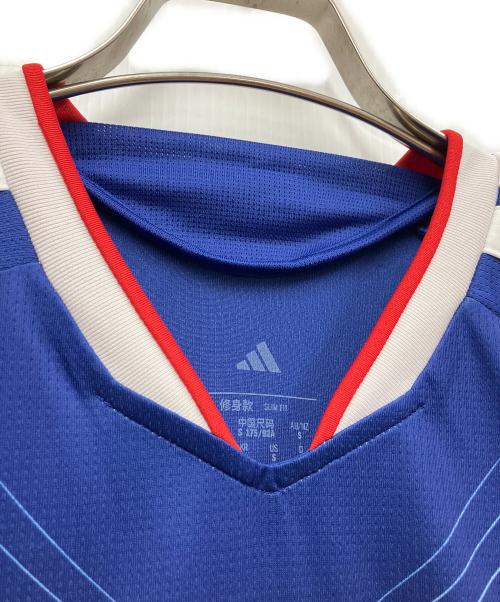 日本代表（ニホンダイヒョウ）日本代表 (ニホンダイヒョウ) サッカーユニフォーム ブルー サイズ:Sの古着・服飾アイテム
