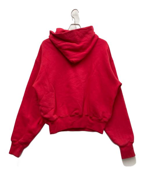 YEEZY（イージー）YEEZY (イージー) GAP (ギャップ) Double Layer P Hoodie（ダブルレイヤー プルオーバーフーディー） レッド サイズ:Mの古着・服飾アイテム